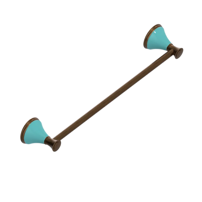 Rubinet Towel Bar 18" Tuscan Brass