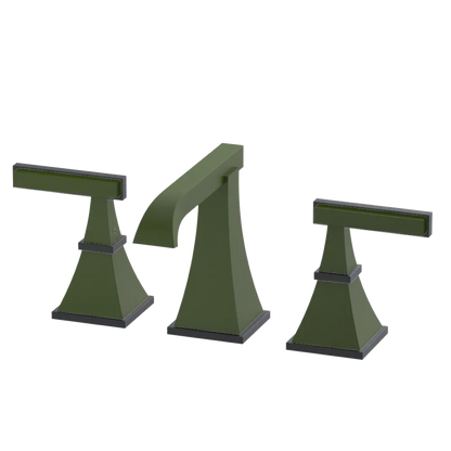 Rubinet Widespread Lav. Set. (less drain) Green Envy