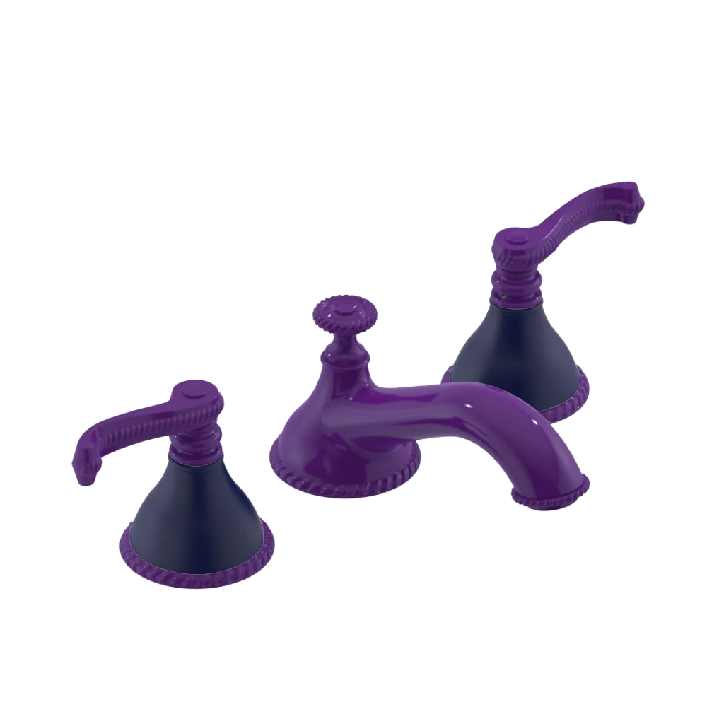 Rubinet Widespread Lav. Set. (less drain) Purple Haze