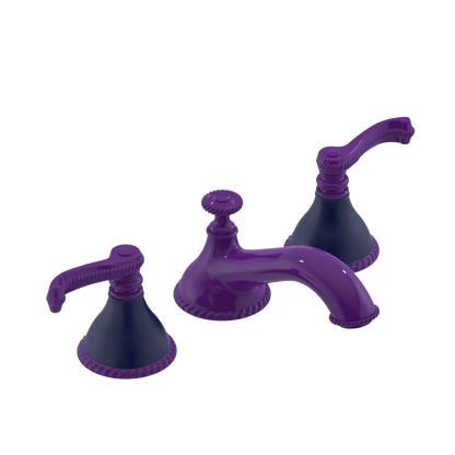 Rubinet Widespread Lav. Set. (less drain) Purple Haze
