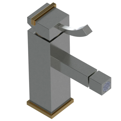 Rubinet Single Control Bidet Fitting (less drain) Satin Nickel