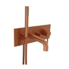 Baril Wall-mounted tub faucet with hand shower