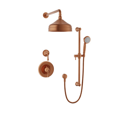 Baril Complete thermostatic shower kit