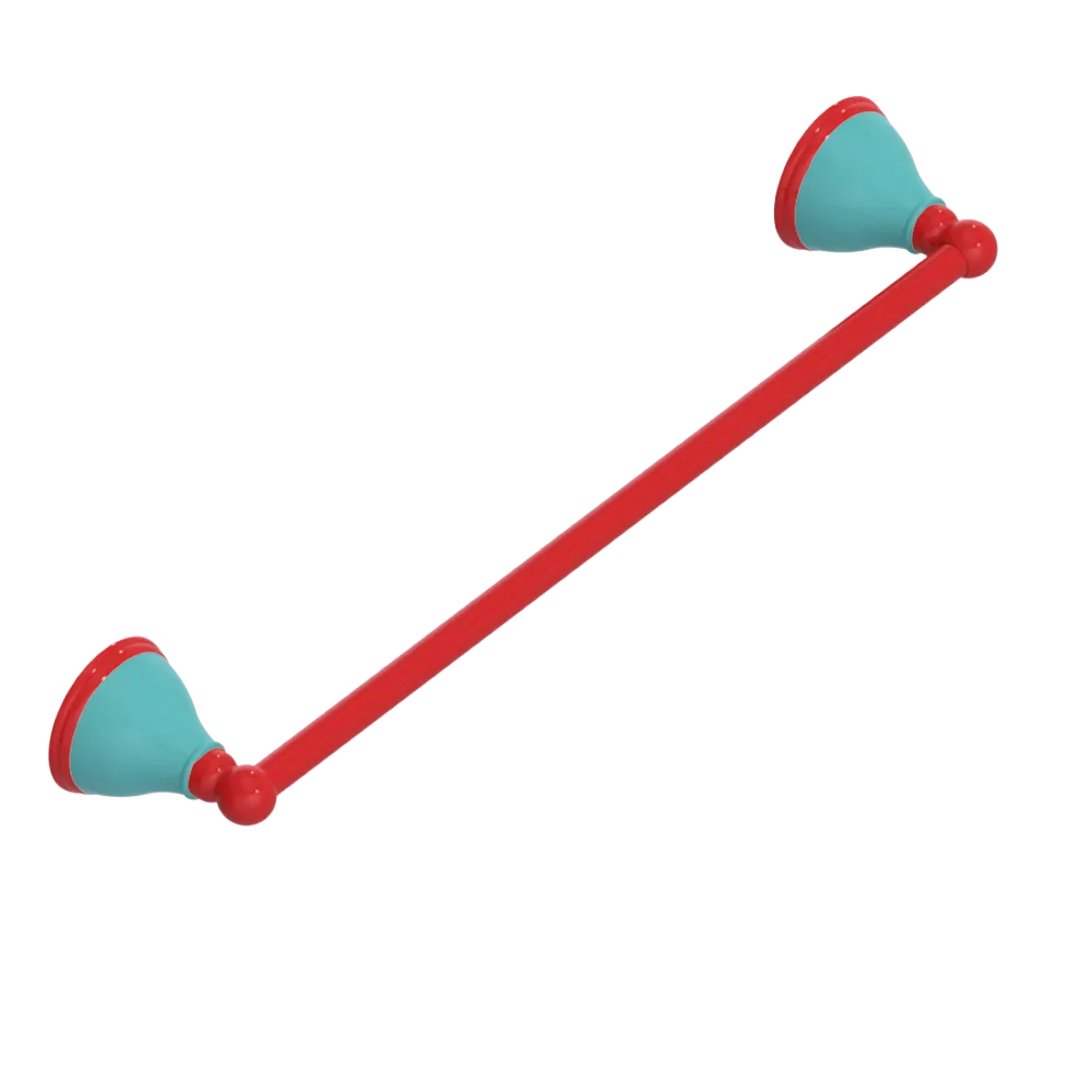 Rubinet Towel Bar 18" Red