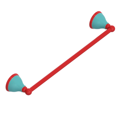 Rubinet Towel Bar 18" Red
