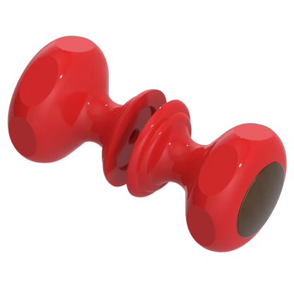 Rubinet Shower Door Knob (set) Red