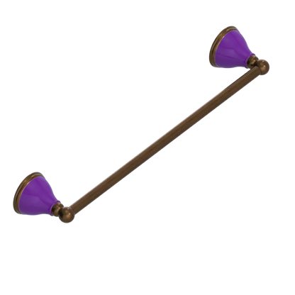 Rubinet Towel Bar 18" Tuscan Brass