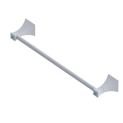 Rubinet Towel Bar 18" Matt White