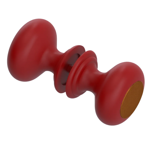 Rubinet Shower Door Knob (set) Maroon