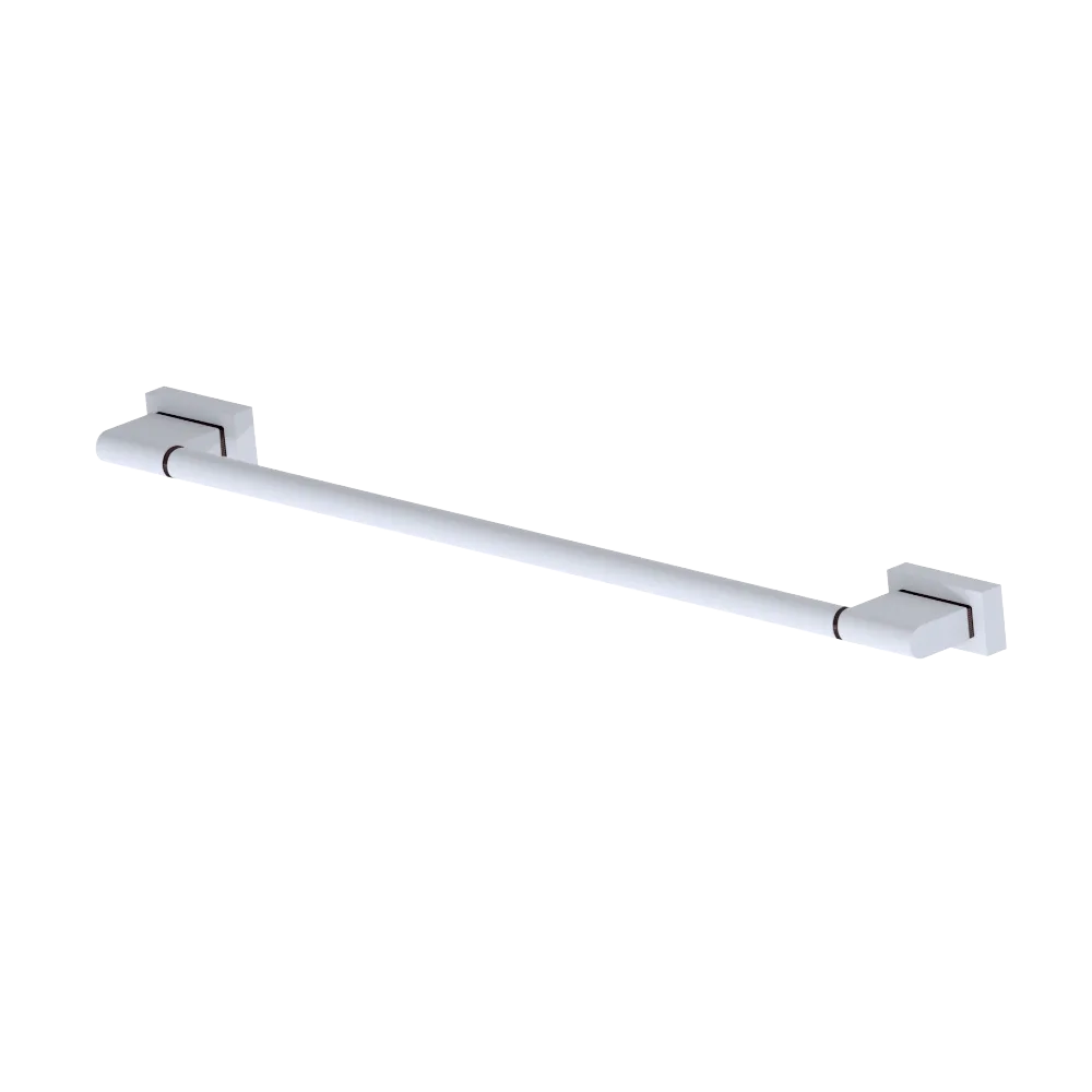 Rubinet Towel Bar 18" Matt White