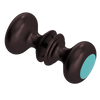 Rubinet Shower Door Knob (set) Oil Rubbed Bronze