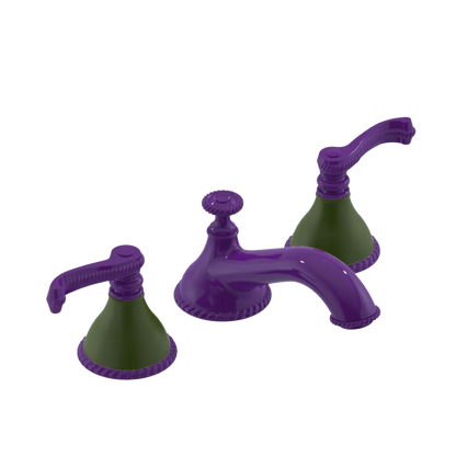 Rubinet Widespread Lav. Set. (less drain) Purple Haze