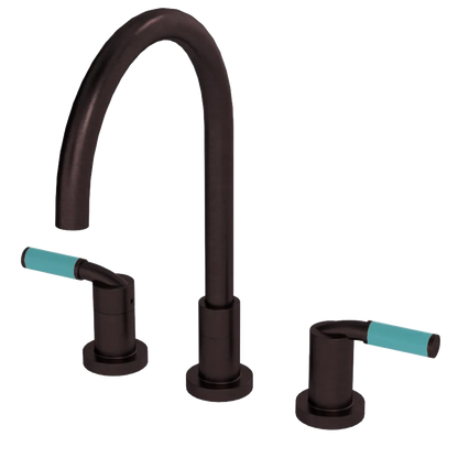 Rubinet Widespread Kitchen Set Oil Rubbed Bronze