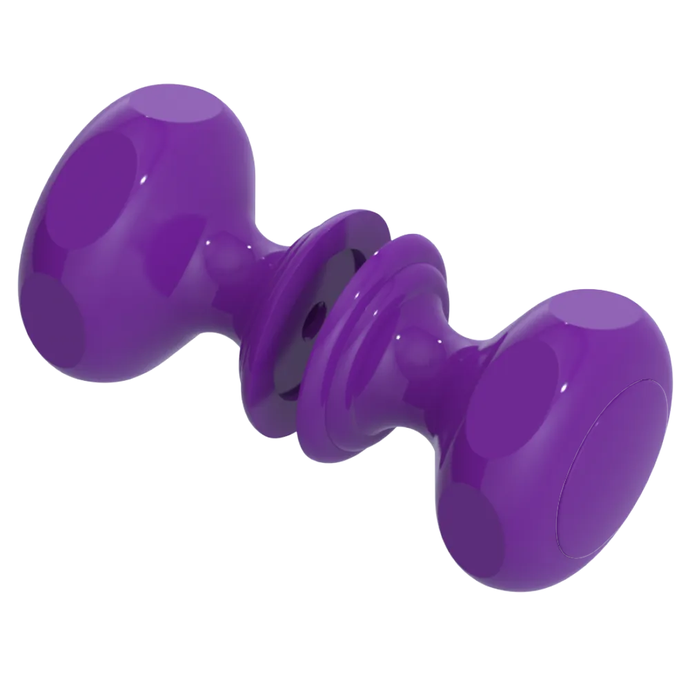 Rubinet Shower Door Knob (set) Purple Haze