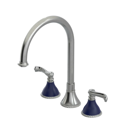 Rubinet Widespread Kitchen Set Satin Nickel