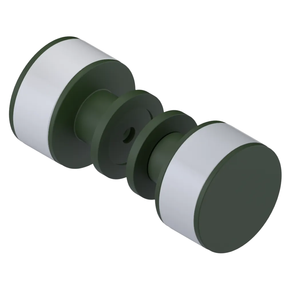 Rubinet Shower Door Knob (set) Green Envy