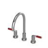 Rubinet Widespread Kitchen Set Polished Nickel