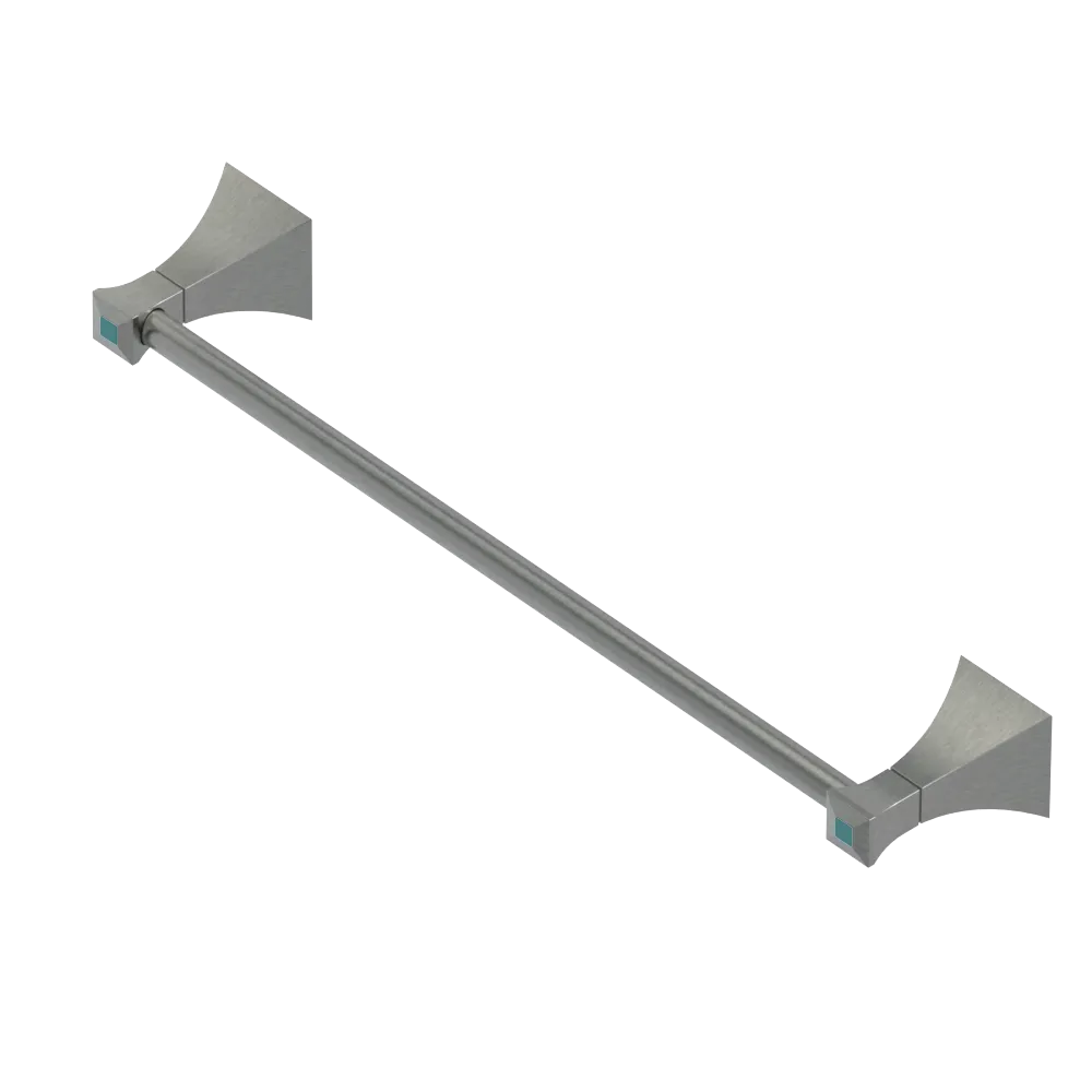 Rubinet Towel Bar 18" Satin Nickel