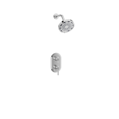 Baril Complete thermostatic pressure balanced shower kit