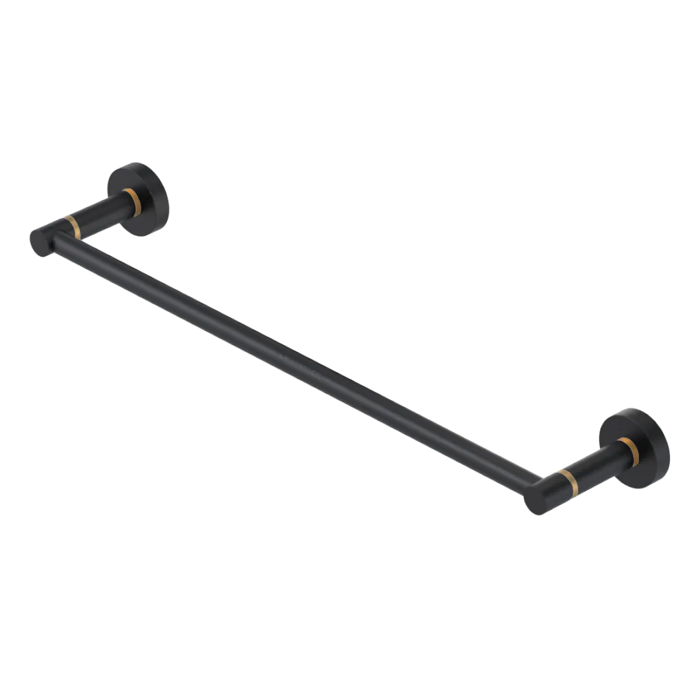 Rubinet Towel Bar 18" Matt Black