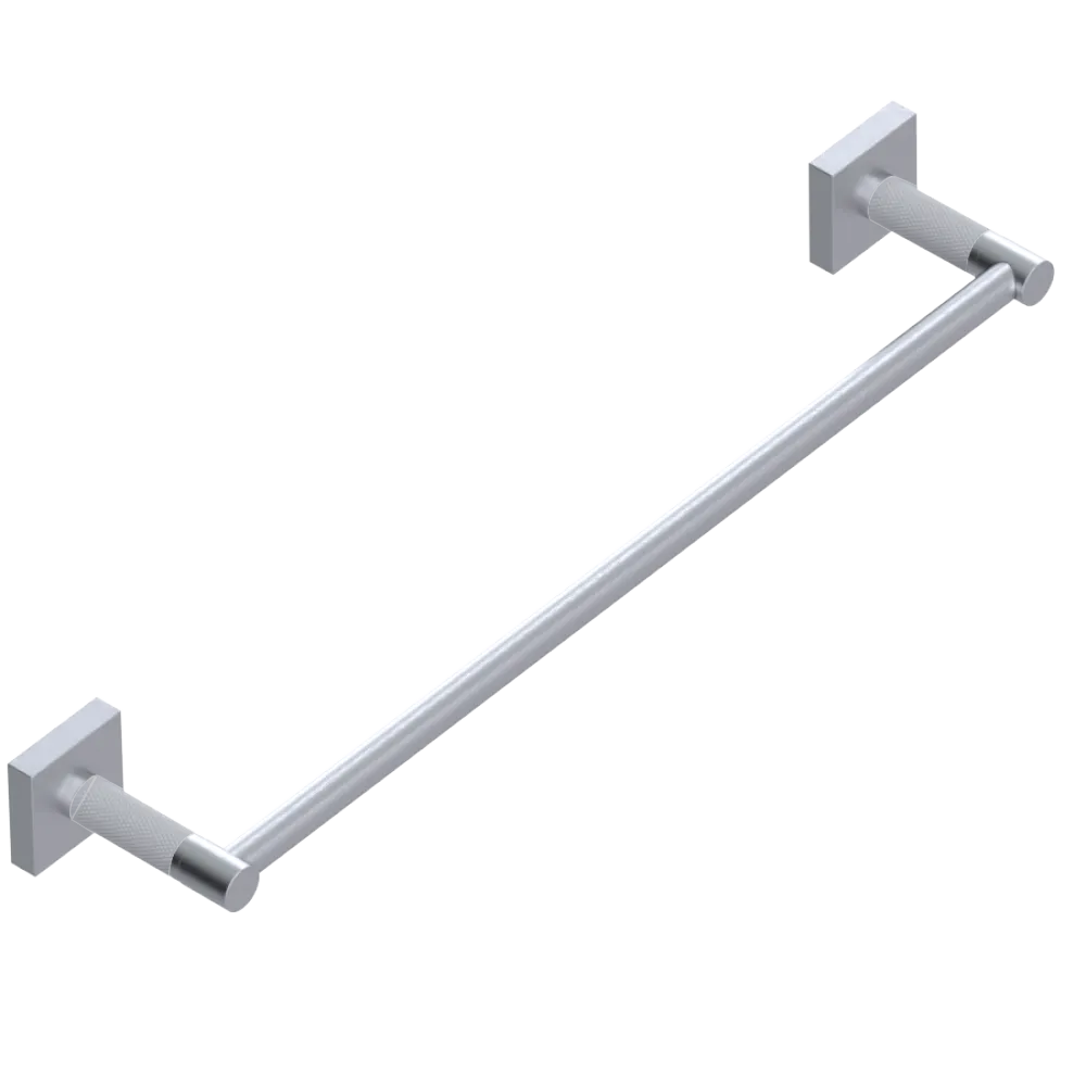 Rubinet 18" TOWEL BAR Satin Chrome