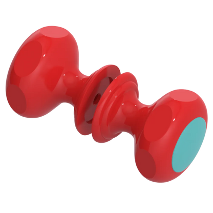 Rubinet Shower Door Knob (set) Red