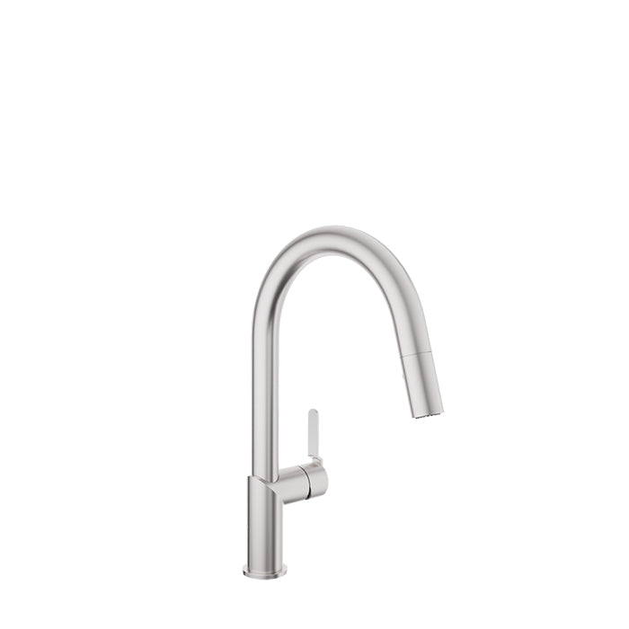 Baril Single-hole kitchen faucet with 2-function pull-down spray