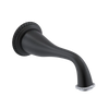 Rubinet Tub Filler Spout Wall Mount Matt Black
