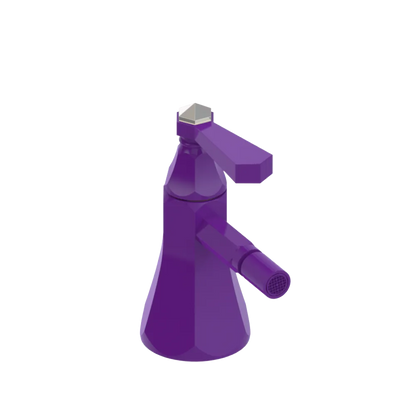 Rubinet Single Control Bidet Fitting (less drain) Purple Haze
