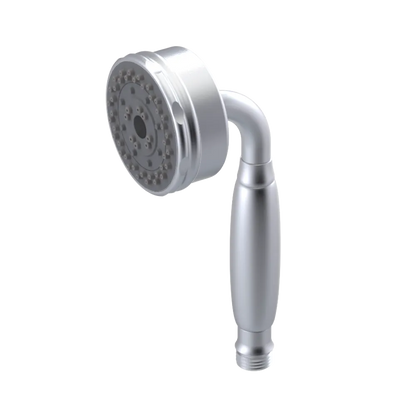 Rubinet 3 Function Hand Held Shower Only Satin Chrome