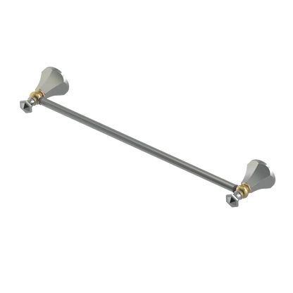 Rubinet Towel Bar 18" Satin Nickel