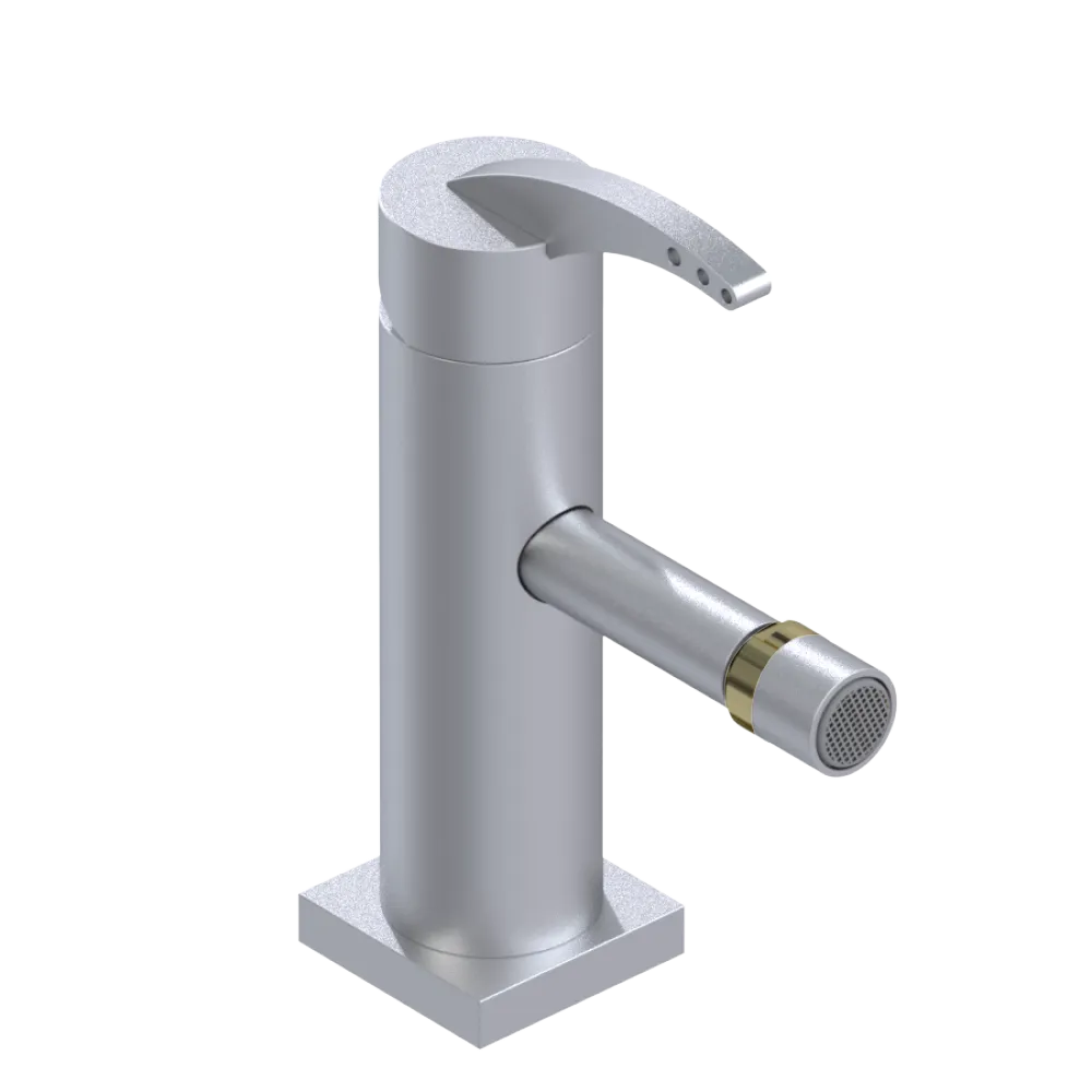 Rubinet Single Control Bidet Fitting (less drain) Satin Chrome