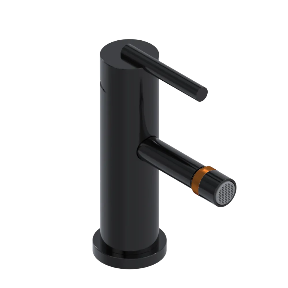 Rubinet Single Control Bidet Fitting (less drain) Black