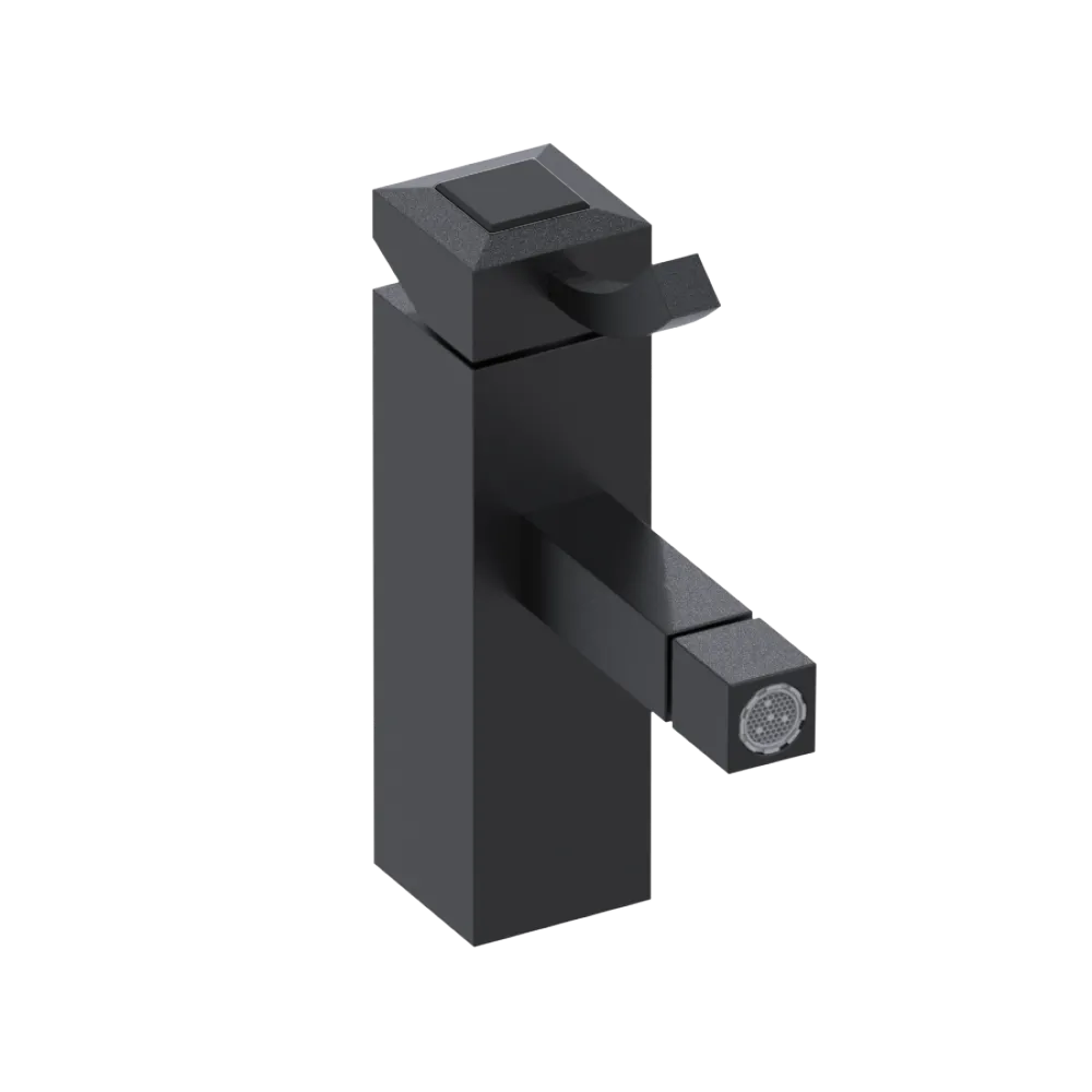 Rubinet Single Control Bidet Fitting (less drain) Matt Black