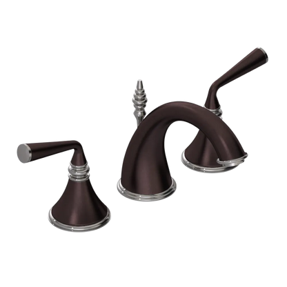 Rubinet Widespread Lav. Set. (less drain) Oil Rubbed Bronze