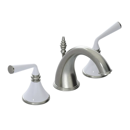 Rubinet Widespread Lav. Set. (less drain) Satin Nickel