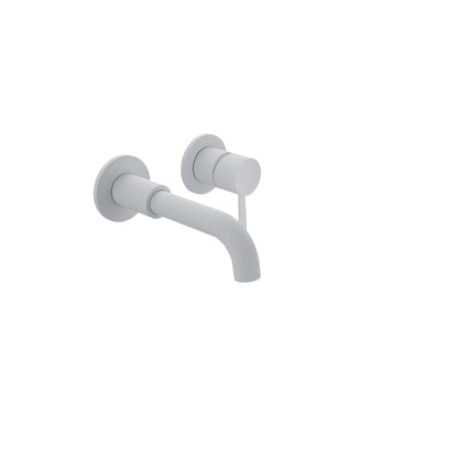 Baril Trim only for single lever wall-mounted lavatory faucet, drain not included