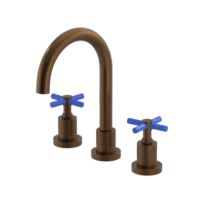 Rubinet Widespread Lav. Set. (less drain) Tuscan Brass