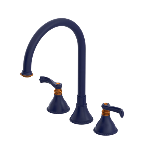 Rubinet Widespread Kitchen Set Midnight Blue