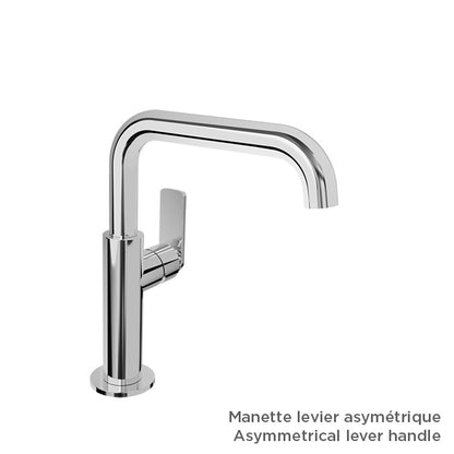 Baril Single-hole lavatory faucet (without handle), drain included
