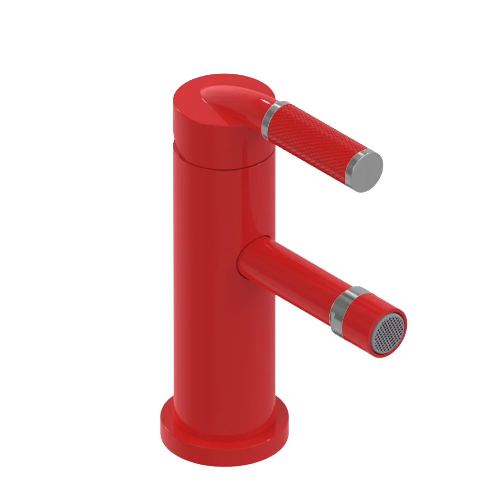 Rubinet Single Control Bidet Fitting (less drain) Red