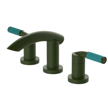 Rubinet Widespread Lav. Set. (less drain) Green Envy