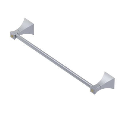 Rubinet Towel Bar 18" Satin Chrome