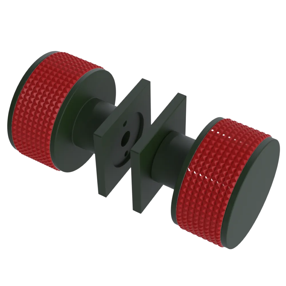 Rubinet Shower Door Knob (set) Green Envy