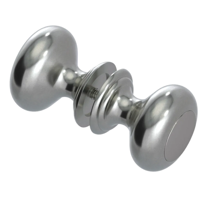 Rubinet Shower Door Knob (set) Satin Nickel