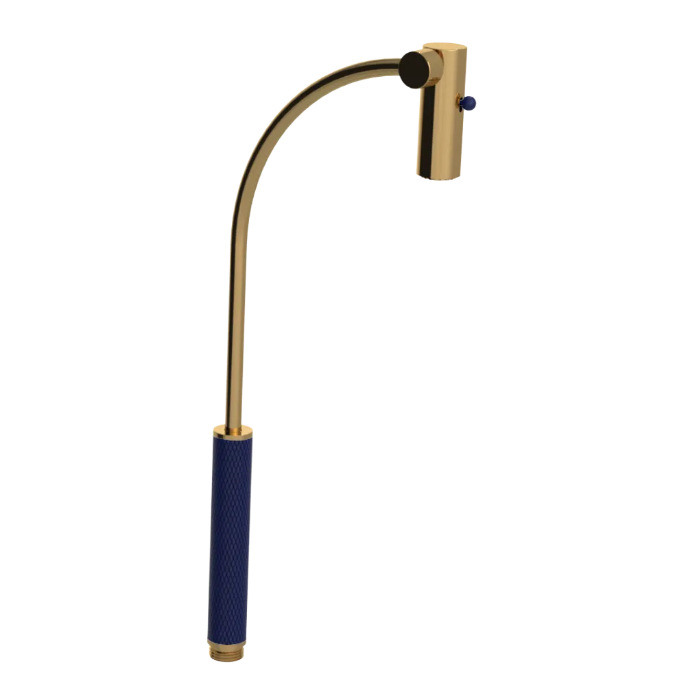 Rubinet Hand Held Shower Bidet Only Gold