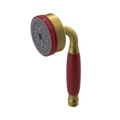 Rubinet 3 Function Hand Held Shower Only Antique Brass Matt