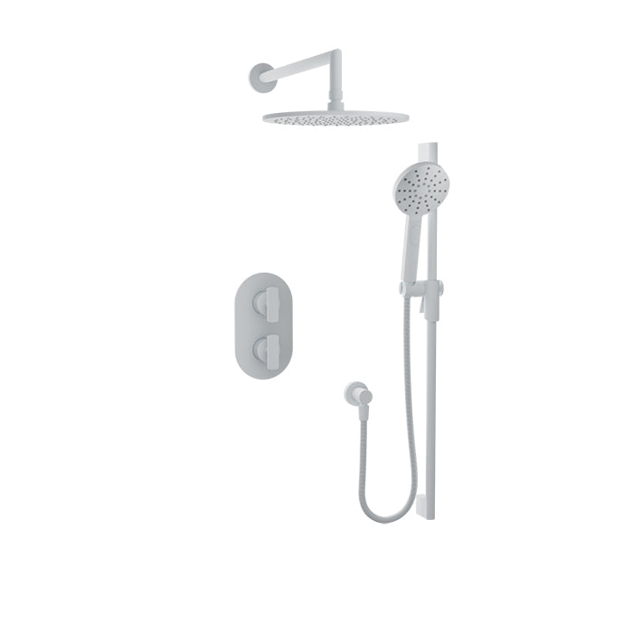 Baril Complete thermostatic pressure balanced shower kit without handle