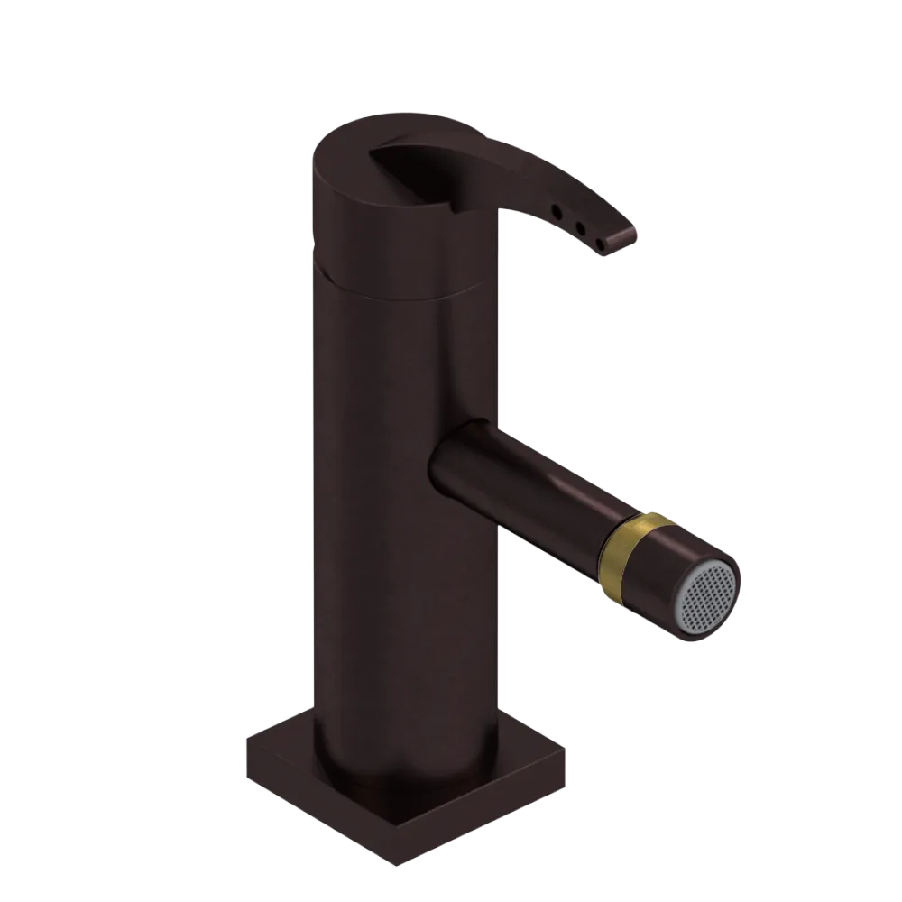 Rubinet Single Control Bidet Fitting (less drain) Tuscan Brass