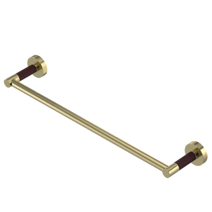 Rubinet Towel Bar 24" Natural Brass